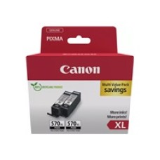 CANON PGI-570XL Ink Cartridge BK TWIN BL SEC
