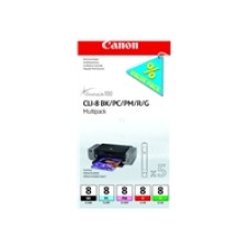 CANON Multipack CLI-8 (BK,PC,PM,R,G)