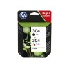 HP 304 2-Pack Black,Tri-color Original Ink Cartridges