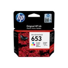 HP 3YM74AE#BHK 653 Tri-color Original Ink Advantage Cartridge