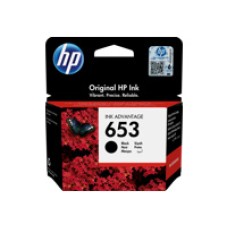HP 3YM75AE#BHK 653 Black Original Ink Advantage Cartridge