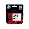 HP 3YM75AE#BHL 653 Black Original Ink Advantage Cartridge