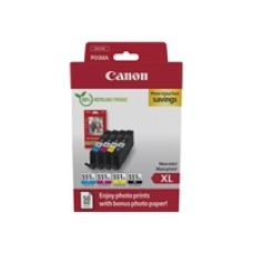 CANON CLI-551XL Ink Cartridge C,M,Y,BK + PHOTO PACK