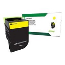 Lexmark X317 - rumena - original toner - LCCP, LRP
