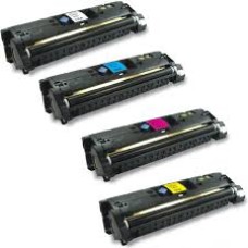 Set kompatibilnih tonerjev nadomešča HP 121A (C9700A) + 121A (C9701A) + 121A (C9703A) + 121A (C9702A) – 4× barvni set