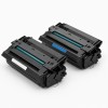 Set kompatibilnih tonerjev nadomešča HP 55X (CE255X) – 2× črn