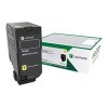 LEXMARK 10K Return Program Yellow Cartridge CS,CX727 CS728