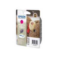 EPSON T0613 ink cartridge magenta standard capacity 8ml 250 pages 1-pack blister without alarm