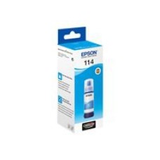 EPSON 114 EcoTank Cyan ink bottle