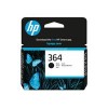 HP 364 ink cartridge black standard capacity 6ml 250 pages with Vivera ink