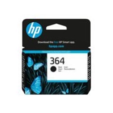 HP 364 ink cartridge black standard capacity 6ml 250 pages with Vivera ink