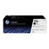HP 35A - 2-pakiranje - črno - original - LaserJet - toner (CB435AD)