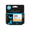 HP 300 original ink cartridge tri-colour standard capacity 4ml 165 pages 1-pack with Vivera ink
