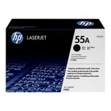 HP 55A LaserJet original toner cartridge black standard capacity 6.000 pages 1 – paket