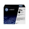HP 55X LaserJet original toner cartridge black standard capacity 12.500 pages 1 – paket
