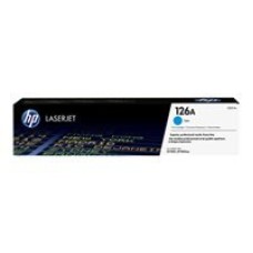 HP 126A LaserJet original toner cartridge cyan standard capacity 1.000 pages 1 – paket