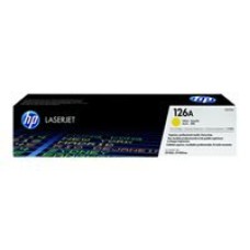 HP 126A LaserJet original toner cartridge yellow standard capacity 1.000 pages 1 – paket