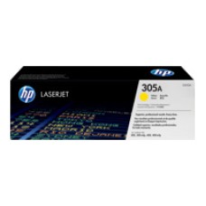 HP 305A LaserJet original toner cartridge yellow standard capacity 2.600 pages