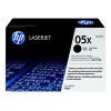 HP 05X LaserJet original toner cartridge black high capacity 6.500 pages 1-pack Smart Printing Technology