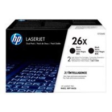 HP 26X Original LaserJet Cartridges Black High Yield (2-pack)
