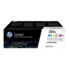 HP 201X Original LaserJet Cartridges Cyan,Magenta,Yellow High Yield (3-pack)