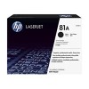 HP 81A original toner cartridge black standard capacity 10.500 pages 1 – paket