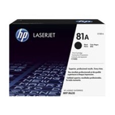 HP 81A original toner cartridge black standard capacity 10.500 pages 1 – paket