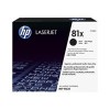 HP 81X original toner cartridge black high capacity 25.000 pages 1 – paket