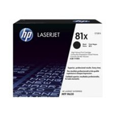HP 81X original toner cartridge black high capacity 25.000 pages 1 – paket