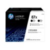 HP 87X Original LaserJet Cartridges Black High Yield (2-pack)