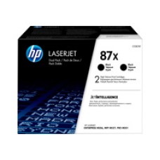 HP 87X Original LaserJet Cartridges Black High Yield (2-pack)