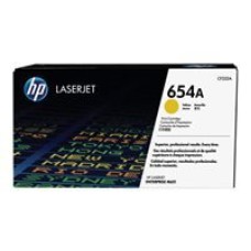 HP 654A original toner cartridge yellow standard capacity 15.000 pages 1 – paket