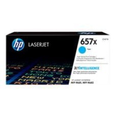 HP 657X LaserJet Original Cartridge Cyan High Yield