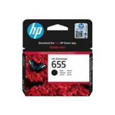 HP 655 ink cartridge black standard capacity 550 pages 1 – paket