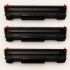Set kompatibilnih tonerjev nadomešča HP 83X (CF283X) – 3× črn (EKO283X#3)