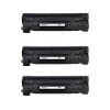 Set kompatibilnih tonerjev nadomešča Canon CRG-725 (3484B002) – 3× črn