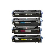 Set kompatibilnih tonerjev nadomešča HP 124A (Q6000A) + 124A (Q6001A) + 124A (Q6003A) + 124A (Q6002A) – 4× barvni set