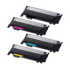 Set kompatibilnih tonerjev nadomešča Samsung CLT-K404S (K404) + CLT-C404S (C404) + CLT-M404S (M404) + CLT-Y404S (Y404) – 4× barvni set