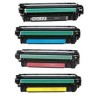 Set kompatibilnih tonerjev nadomešča HP 504X (CE250X) + 504A (CE251A) + 504A (CE253A) + 504A (CE252A) – 4× barvni set