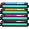 Set kompatibilnih tonerjev nadomešča HP 650A (CE270A) + 650A (CE271A) + 650A (CE273A) + 650A (CE272A) – 4× barvni set