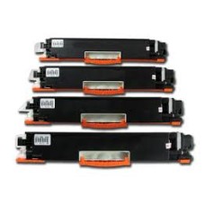 Set kompatibilnih tonerjev nadomešča HP 126A (CE310A) + 126A (CE311A) + 126A (CE313A) + 126A (CE312A) – 4× barvni set + boben (EKOCF351A#4)