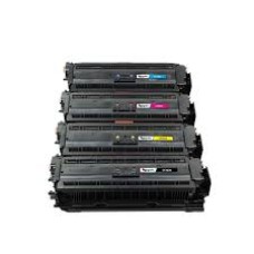 Set kompatibilnih tonerjev nadomešča HP 508X (CF360X) + 508X (CF361X) + 508X (CF363X) + 508X (CF362X) – 4× barvni set