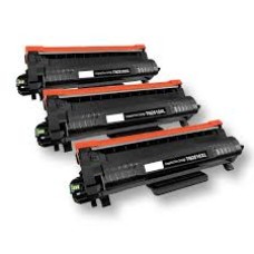 Set kompatibilnih tonerjev nadomešča Brother TN-2510 XL – 3× črn