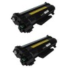 Set kompatibilnih tonerjev nadomešča Brother TN-2590 XL – 2× črn