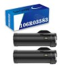 Set kompatibilnih tonerjev nadomešča Xerox 106R03583 (VersaLink B400) – 2× črn