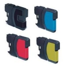 Set kompatibilnih kartuš nadomešča Brother LC1280XL-BK + LC1280XL-C + LC1280XL-M + LC1280XL-Y – 4× barvni set