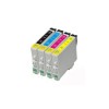 Set kompatibilnih kartuš nadomešča Epson T0611 + T0612 + T0613 + T0614 – 4× barvni set