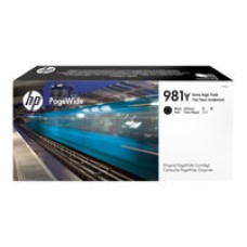 HP 981Y Extra High Yield Black PageWide Cartridge