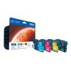 BROTHER LC-1100 ink cartridge black and tri-colour high capacity Bk: 19ml Cl: 16ml Bk: 900 Cl: 750 pages 4-pack blister