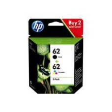 HP 62 Ink Cartridge Combo 2-Pack Standard Capacity (Black and Colour cartridge)